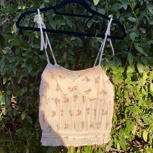 AE Cropped Top Blouse